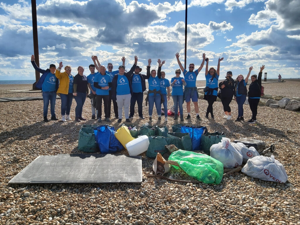 Apogee Corporation participates in Great British Beach Clean by removing 227kg of litter from UK beaches