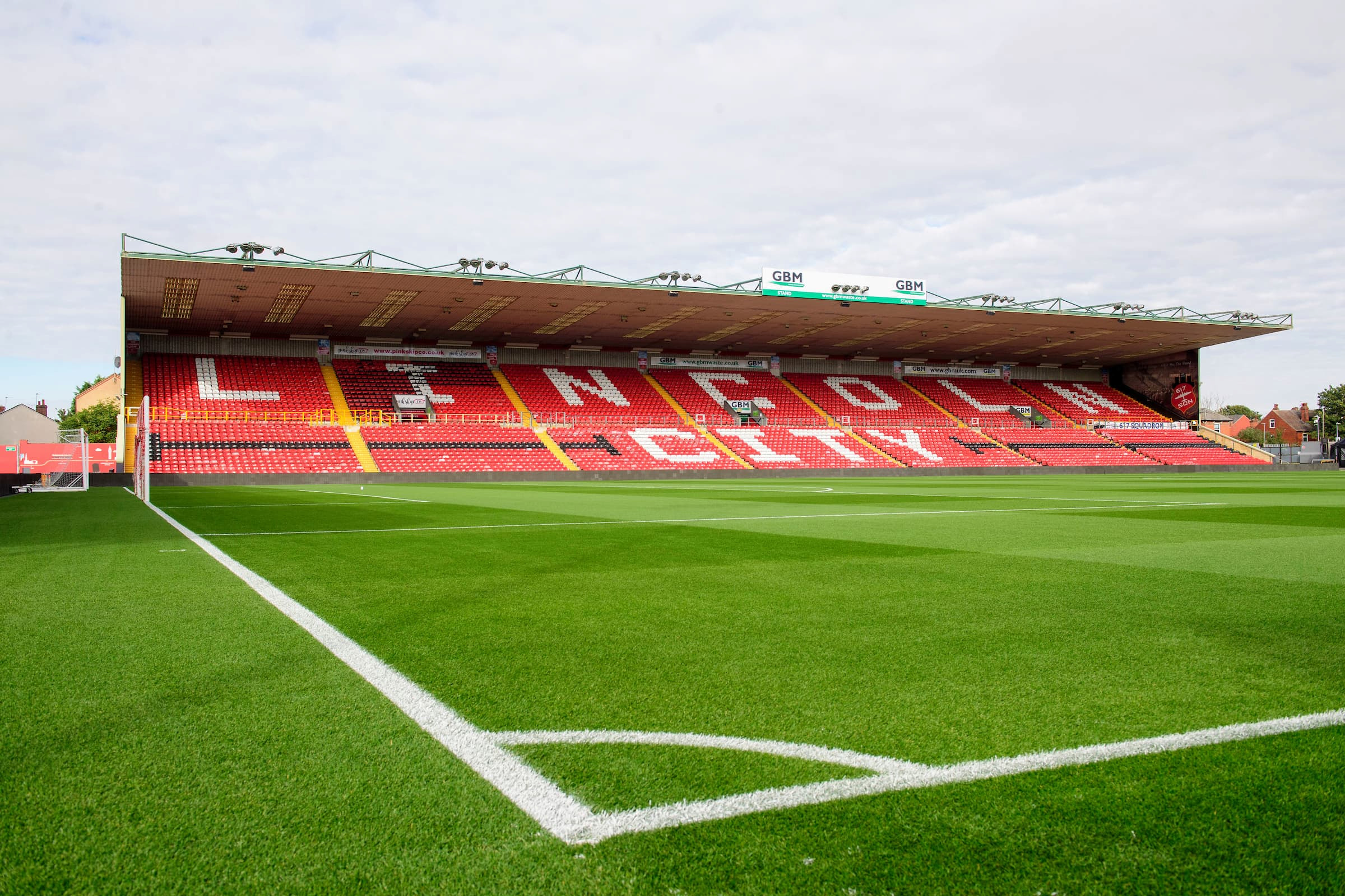 Lincoln city football club field
