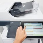 Hand operating printer disaster recovery function