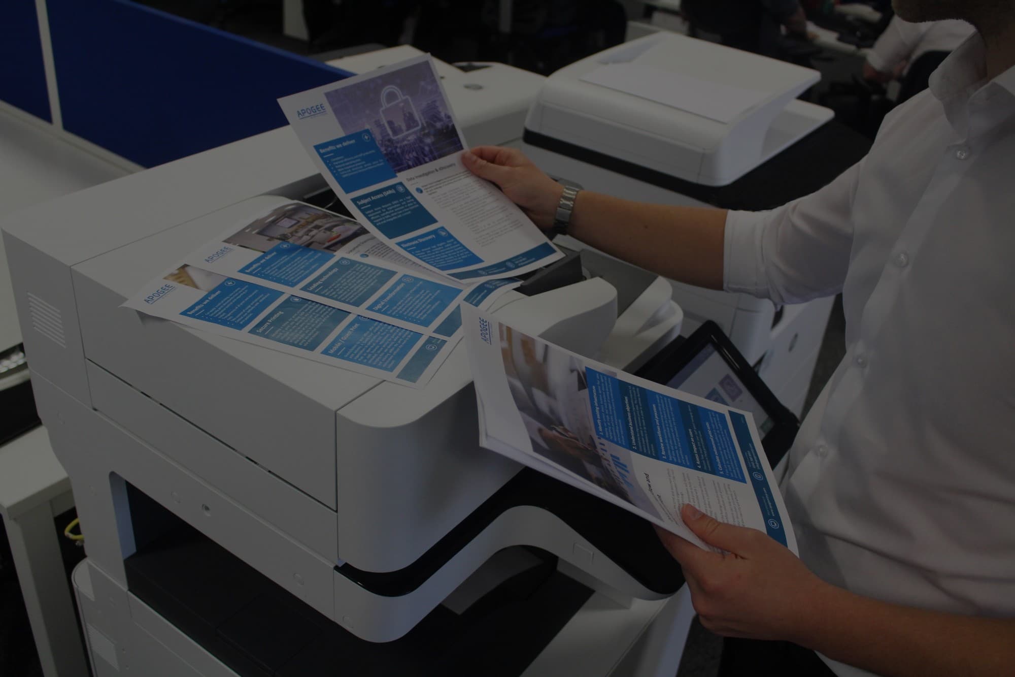 Keep your devices secure with Apogee's Managed Print Services