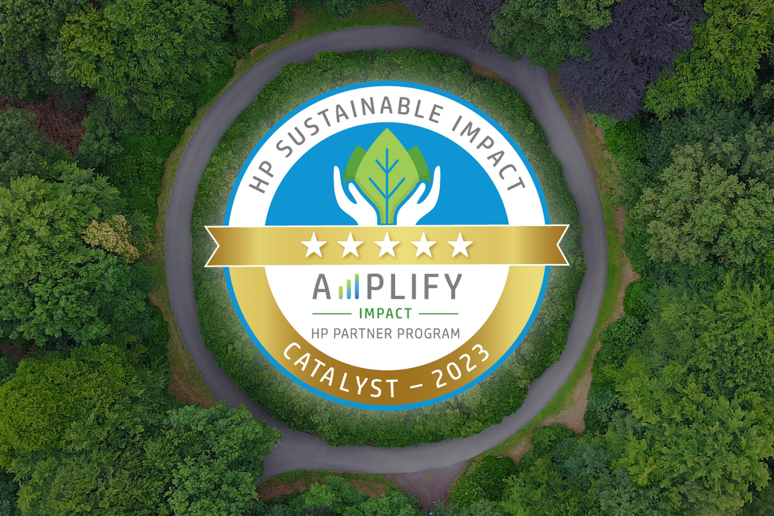 HP 5-Star Catalyst Amplify Impact Badge