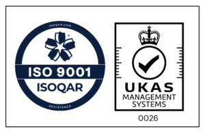 ISOQAR UKAS ISO 9001 joint logo